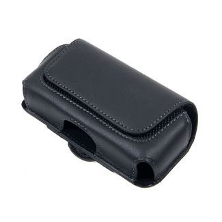 Mobile Phone Leather Pouch Horizontal Extra Large 115 x 63 x 18mm Magnetic clip